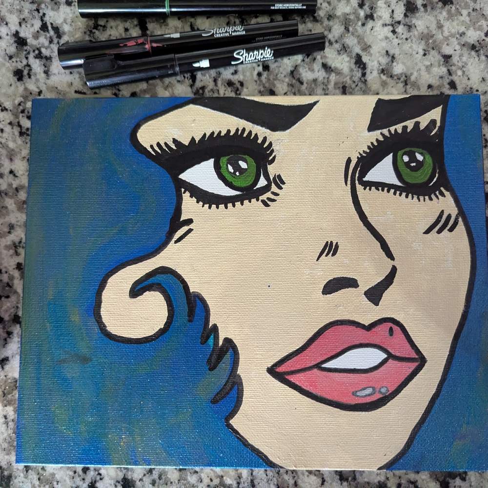 Woman Painting